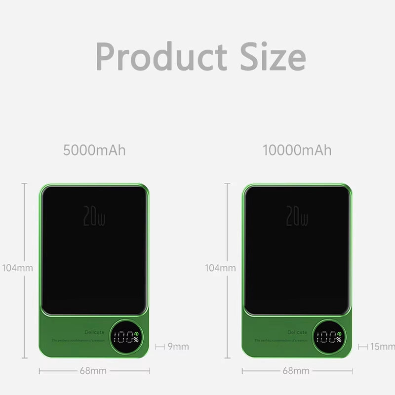 Ultraflache Magnet-Powerbank - MagSafe-kompatibel 📲