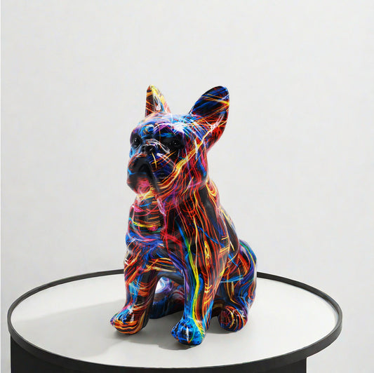 🎨 Französische Bulldogge - handbemalt 🐾